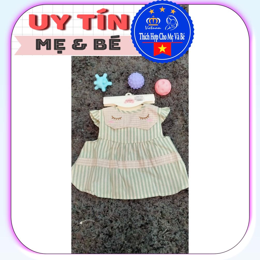 Yếm ăn hình hồ ly (8019),  chất liệu cotton 100% , thương hiệu Aiueo Nhật Bản