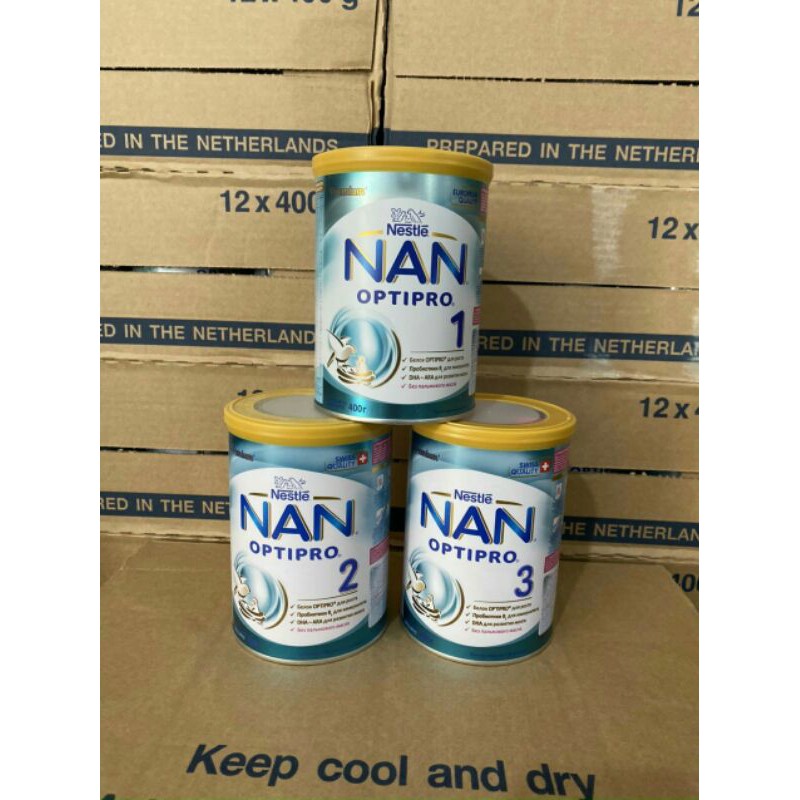 Sữa Nan Nga 400gr/800gr các số 1, 2, 3, 4 (Date 2022)