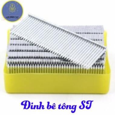 Đinh bê tông chuyên dụng ST15 2000 đinh/ hộp - Dùng cho máy bắn đinh dùng điện ST18, súng bắn đinh dùng hơi ST64