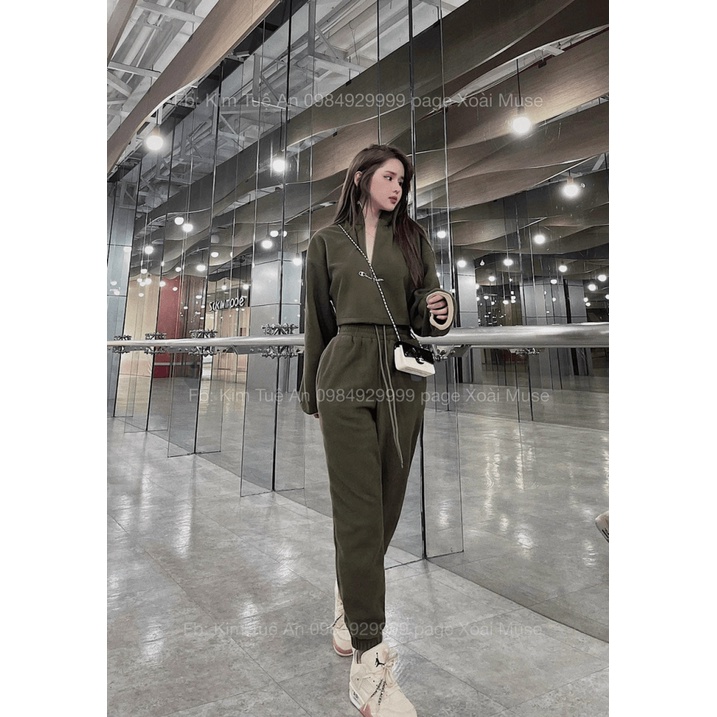 SET QUẦN ÁO NỈ FORM SIÊU ĐẸP UP shop trangnemo 2022