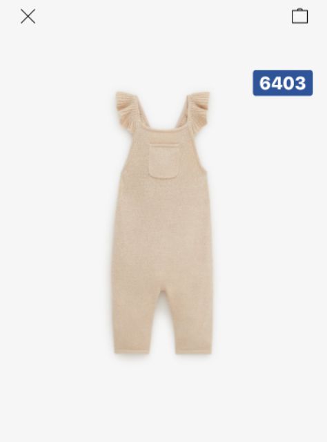 Quần yếm len ZARA