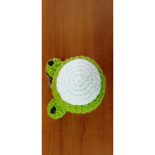 [HCM - CROCHET]  MÓC KHÓA THÚ BẰNG LEN - CON ẾCH