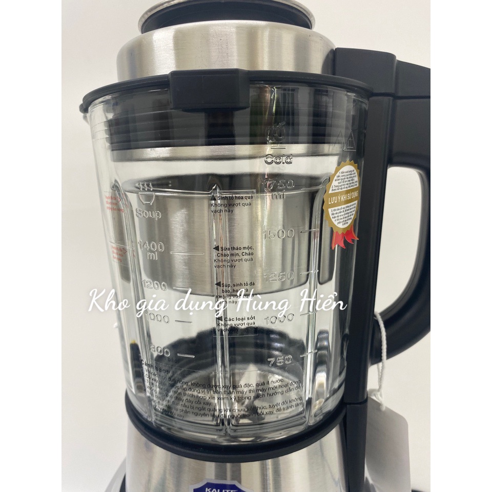 (Mã CHUT002 giảm 8%)Máy làm sữa hạt Kalite KCB 4741 Dung dích 1.75L Công suất lớn 1000W - Hàng chính hãng