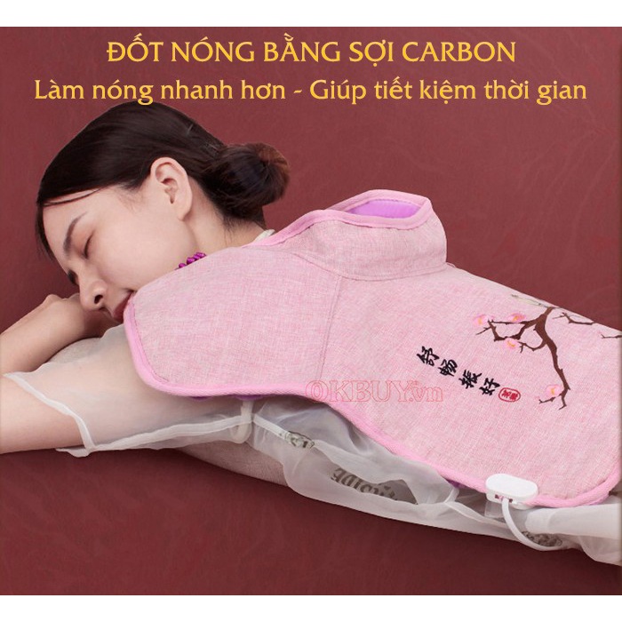 Túi chườm nóng cổ vai gáy hỗ trợ làm giảm đau mỏi cao cấp Ming Zhen MZ-MR061