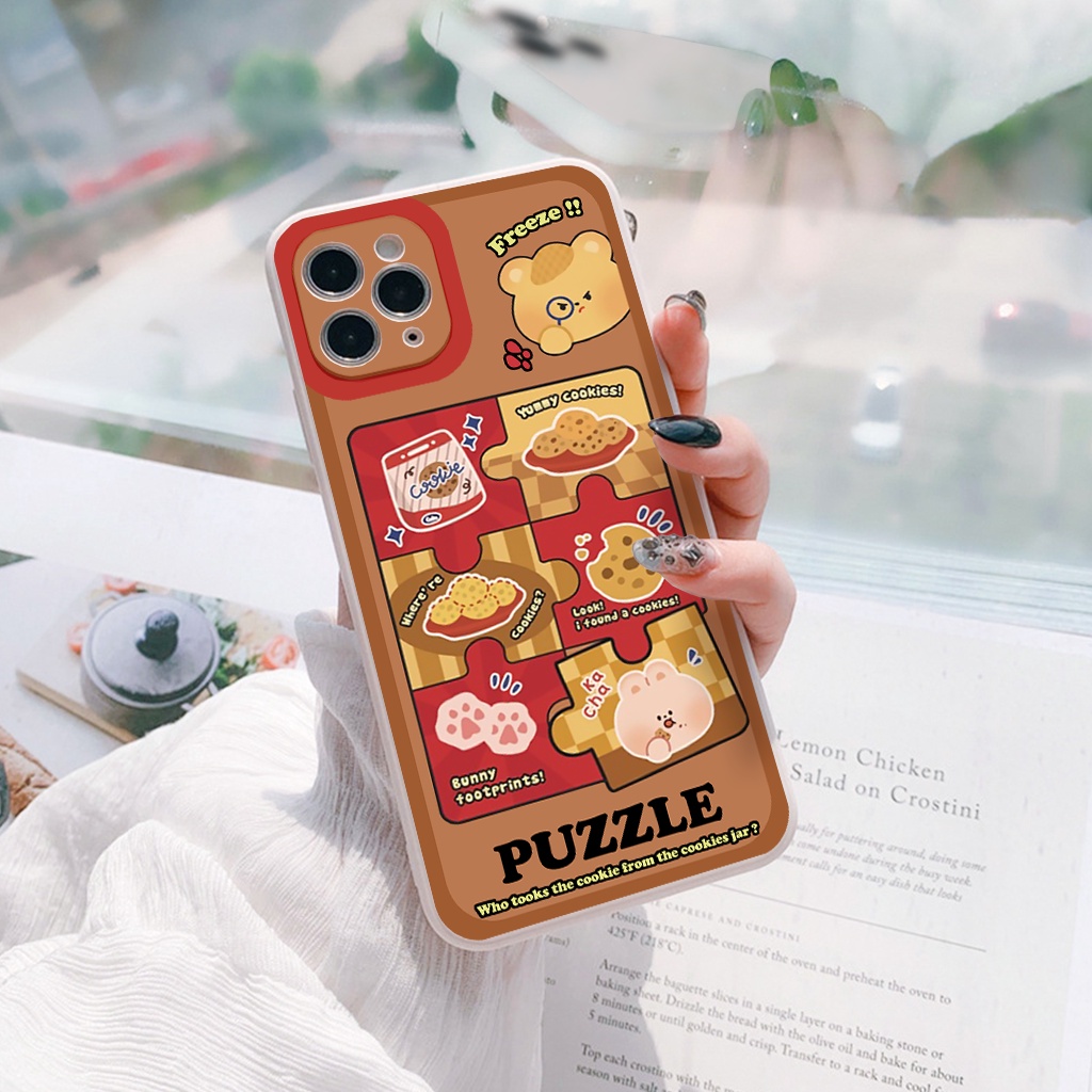 Ốp lưng iphone Nhăm Nhăm bóng cạnh vuông 6/6plus/6s/6splus/7/7plus/8/8plus/x/xr/xs/11/12/13/pro/max/plus/promax