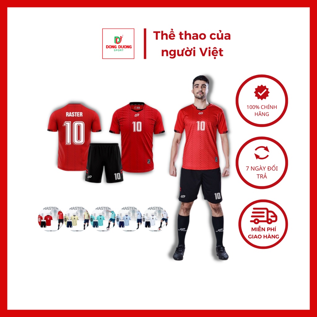 Quần Áo Bóng Đá CP EGAN Raster 5 MÀU Chất Vải Mềm Mại Thoáng Mát Phù Hợp Chơi Thể Thao Vận Động Mạnh
