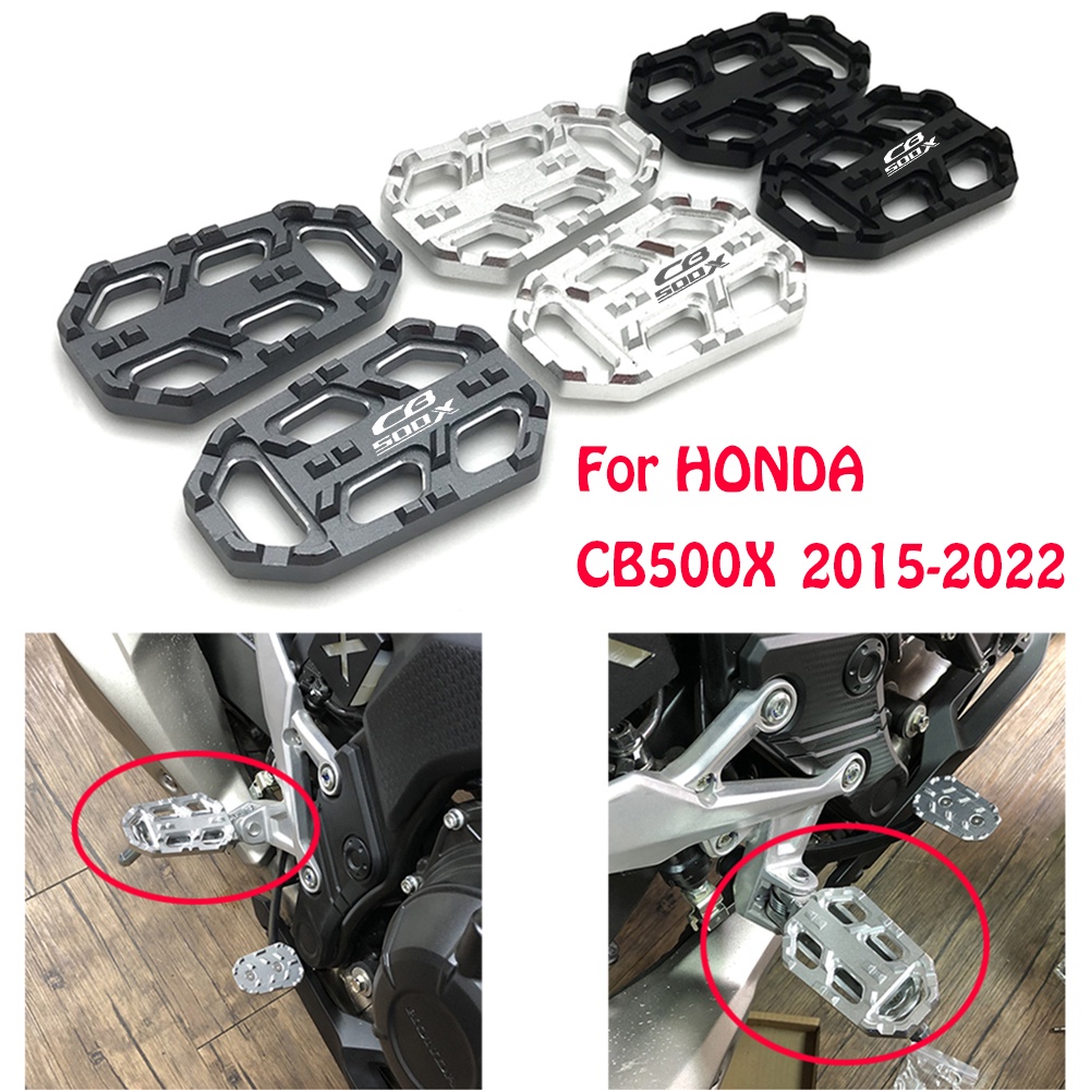 Bộ Bàn Đạp Mở Rộng Bàn Đạp Cho Xe Máy Honda CB 500 X 500X CB500X 2015 2016 2017 2018 2019 2020 2021 2022 CB500F CBR500R CB400F CB400X