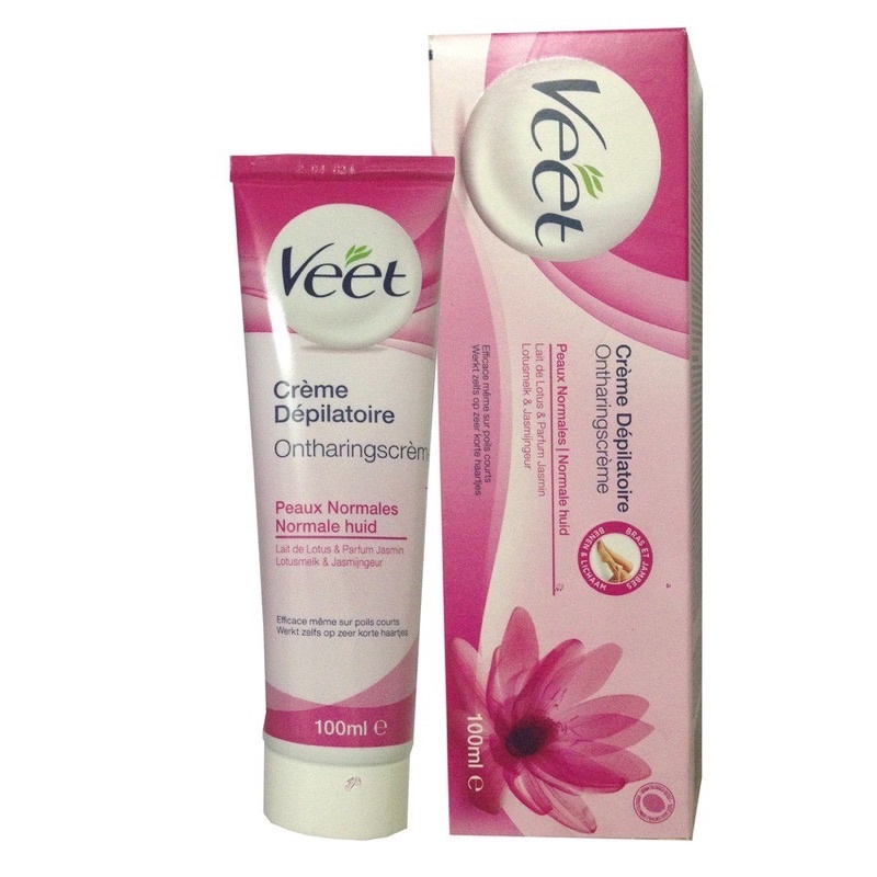 KEM Wax Lông VEET Pháp 100ml, Kem Tẩy Lông VEET, wax lông tẩy sạch lông