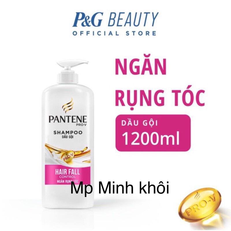 Dầu gội PANTENE ngăn rụng tóc 1200ml ( hàng công ty)