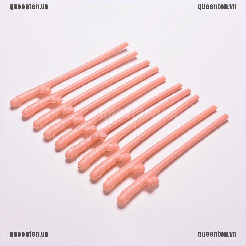 Bộ 10 Ống Hút Màu Nude Cho Bữa Tiệc