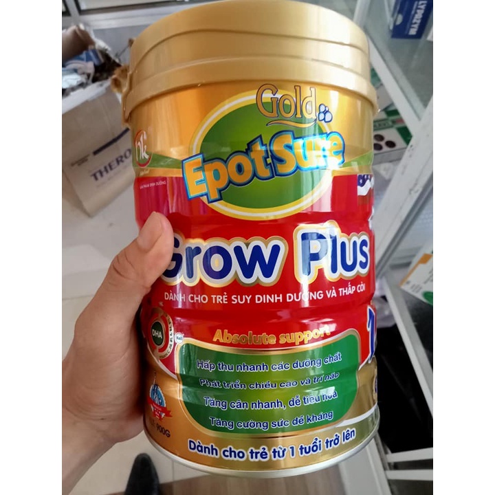 Sữa Epotsure 900g - Sữa canxi cho người già - tiểu đường - Sữa cho trẻ biếng ăn - tăng cân - tăng chiều cao