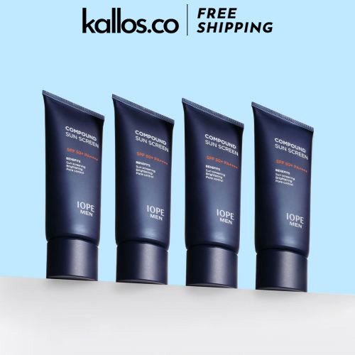 Bộ Dưỡng Da Nam IOPE Men All Pro Retinol, Perfect Tone Up All In One, Bio Essence, Anti Aging Emulsion - Kallos Vietnam