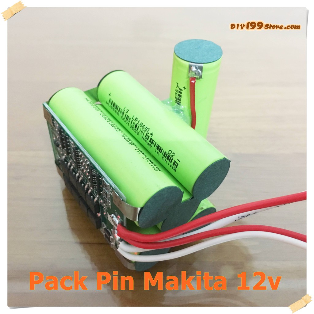 DIY Khối Pin Makita 12v
