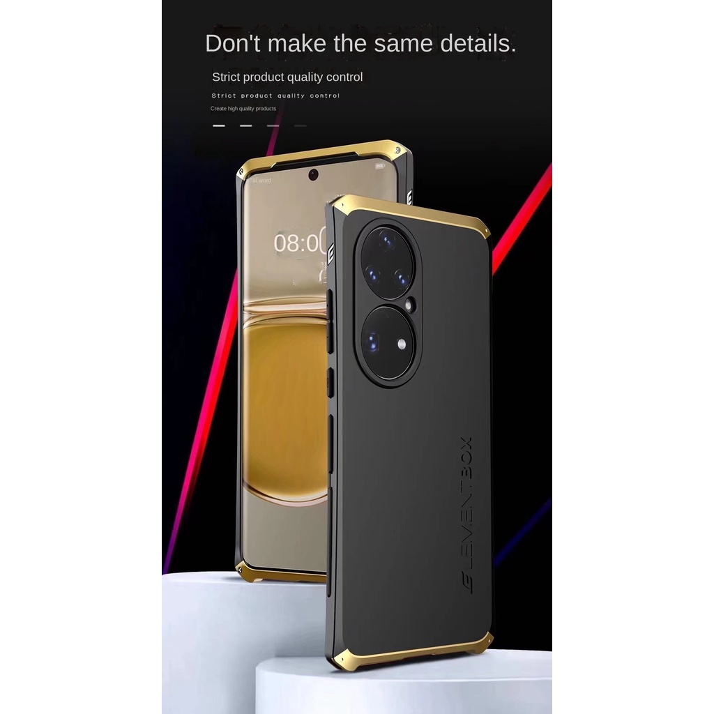Yjd Ốp Điện Thoại Ghép Nối Kim Loại Chống Sốc Cho huawei p50 pro p40 pro p40pro +