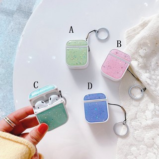 Vỏ Bảo Vệ Hộp Sạc Tai Nghe  Apple Airpods 1/2 / Pro Bluetooth Không Dây Màu Bánh Macaron Đẹp Mắt
