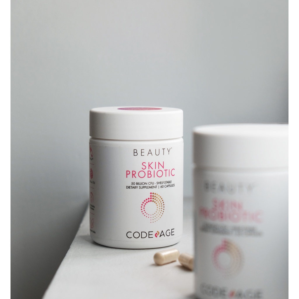 Viên uống lợi khuẩn CodeAge Skin Probiotic 60 viên - Hẻm Cosmetic