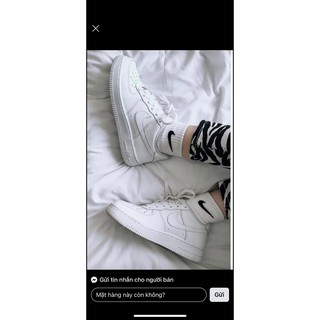 Vớ/ Tất Nike Everyday Plus Cổ Trung(Đen/Trắng)