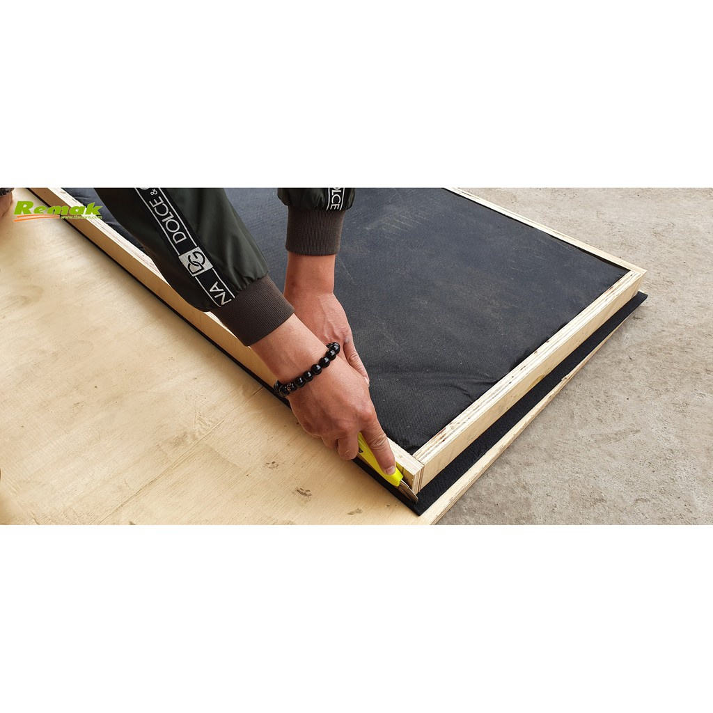 Vải tiêu âm Remak Khổ 1.2m - Vải nỉ thi công tiêu âm cách âm