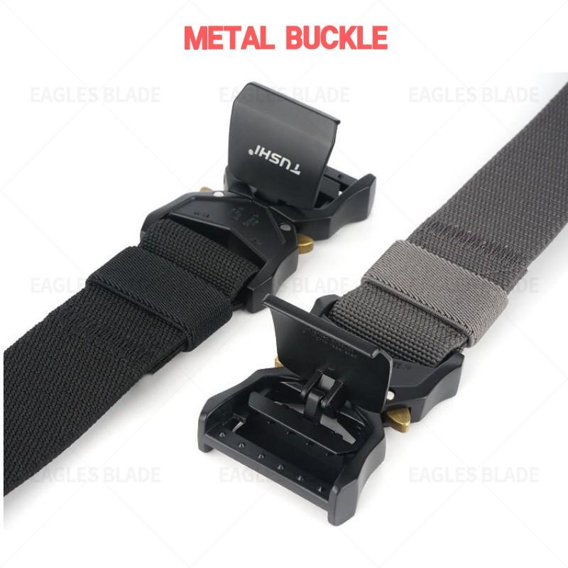 Thắt lưng nylon EAGLADE 013Cobra khóa kim loại chống mòn thoáng khí 6 màu 125cm