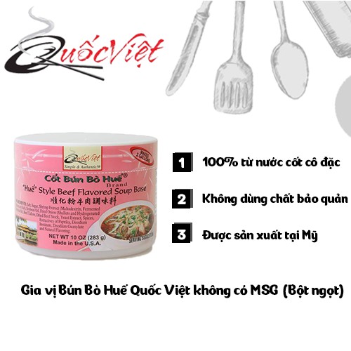 Gia Vị Nấu Bún Bò Huế Cốt Quốc Việt 300g - Nhập Khẩu USA | BigBuy360 - bigbuy360.vn