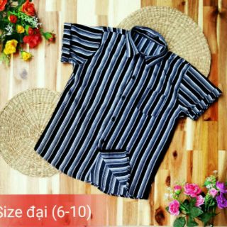 áo sơ mi size đại cho bé