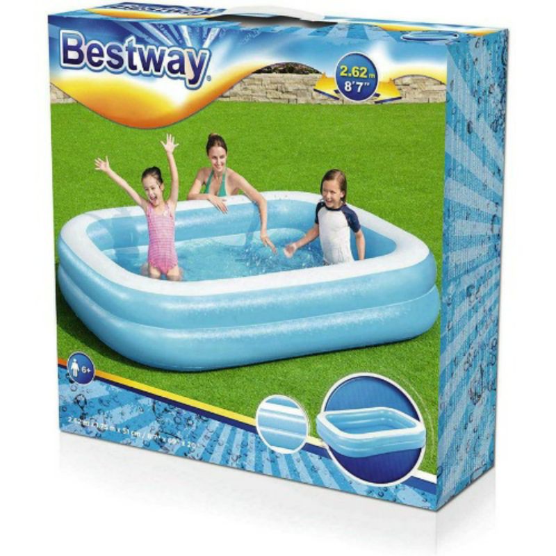 Bể Bơi Phao KT 262x175x51cm bestway 54006
