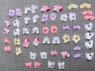 Hoa bột Nail gắn móng 50 bông chỉ có 200k