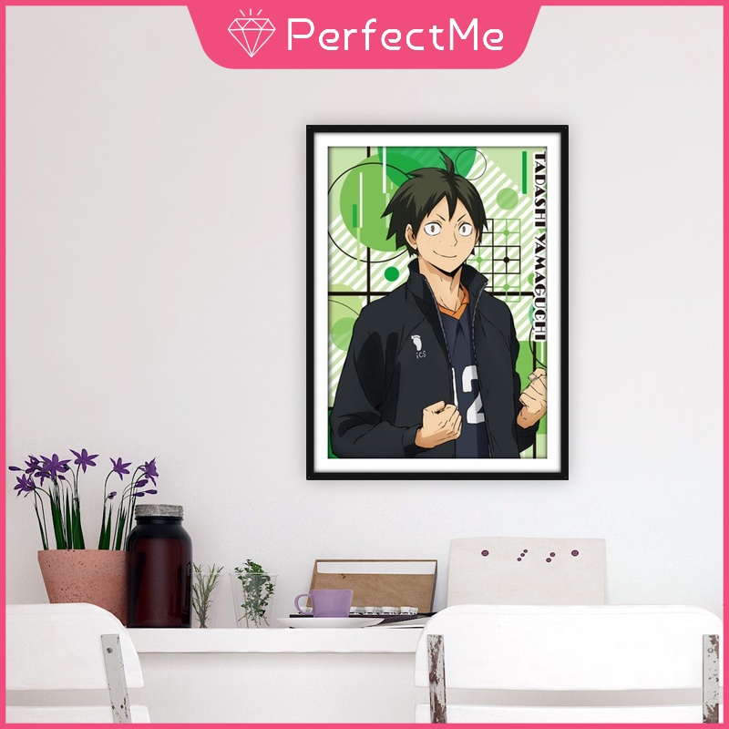 Bộ Tranh Đính Đá 5D Tự Làm 30x40cm Hình Bé Trai Chơi Bóng Chuyền Đáng Yêu