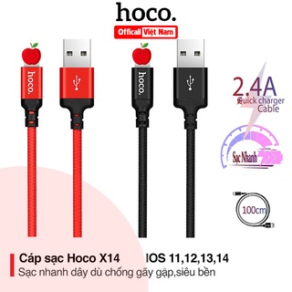 Cáp sạc ,TypeC,Micro Hoco X14 sạc nhanh 2.0A cho ip/tablet táo/samsung/xiaomi/oppo