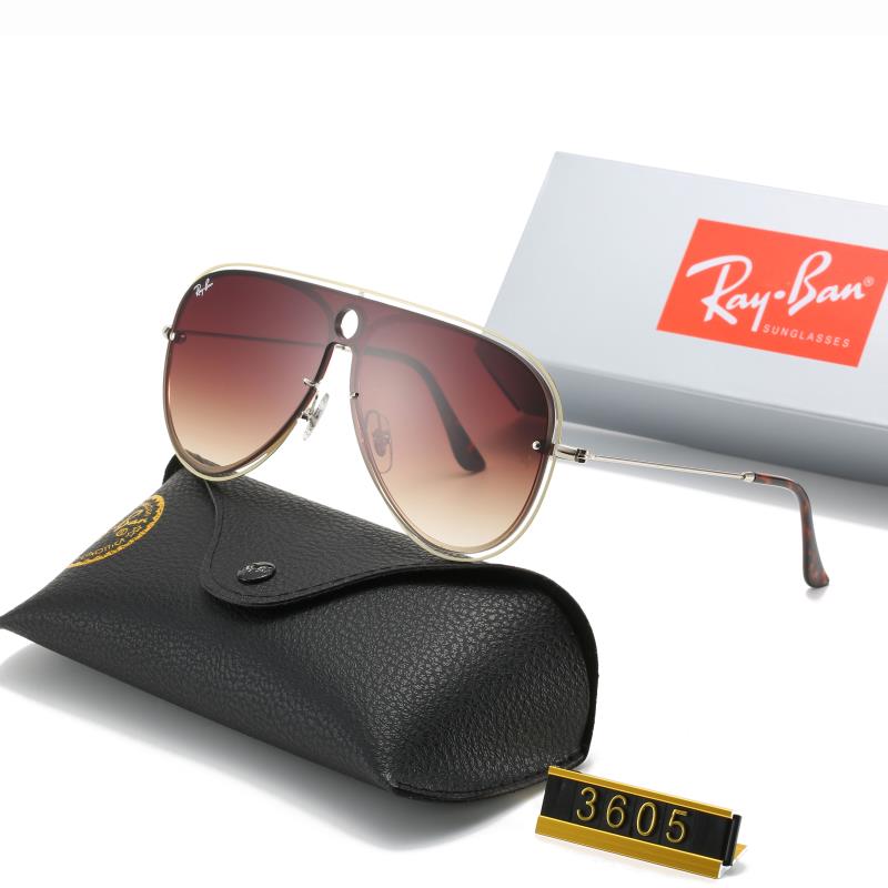 Aviator Ray-Ban_ chính hãng Kính râm 2021 Thời trang Hàn Quốc mới Kính râm nam nữ một mảnh Cặp đôi hợp thời trang Du lịch ngoài trời Kính râm lái xes