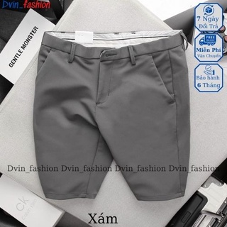 Quần short nam big size , quần short tây âu nam chất vải chéo co giản nhé nhiều màu Dvin_fashion