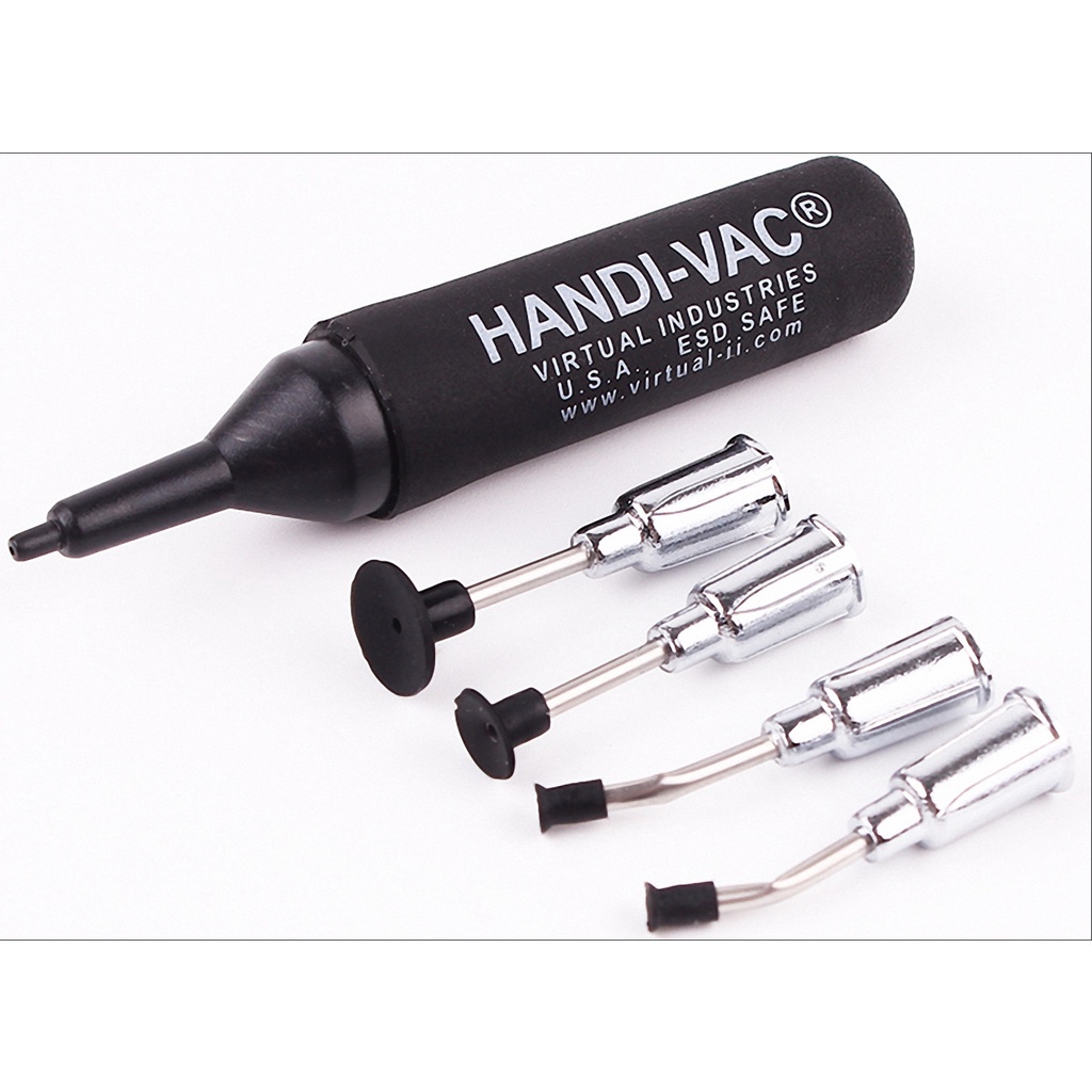 Bút hút chân không HANDI-VAC (Gắn bộ nối) (Màu Đen) chuyên dùng để lấy và di chuyển linh kiện IC trong điện tử