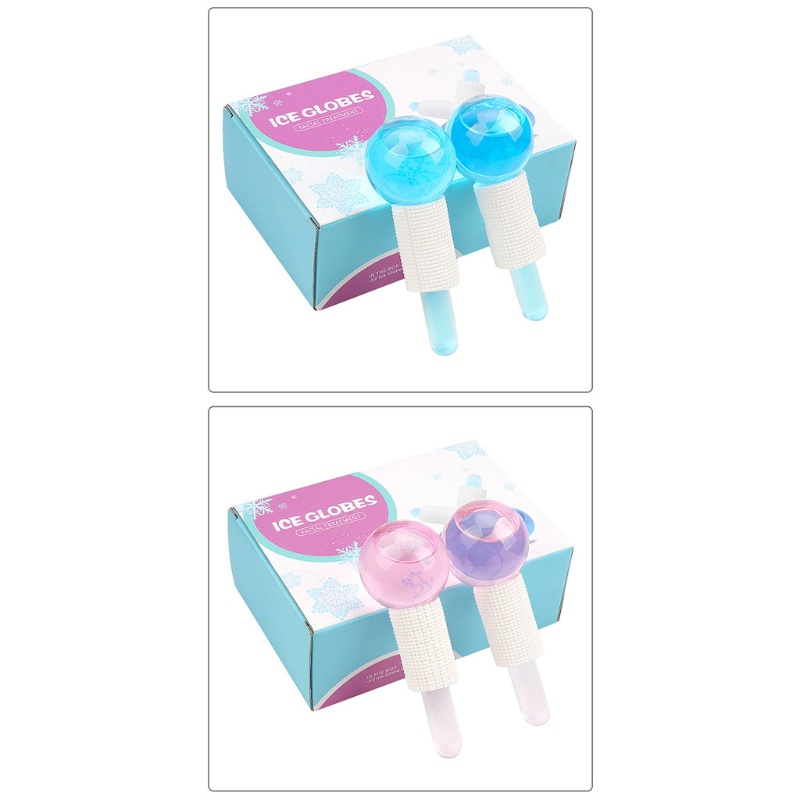 Youyo Ice Globes Dụng Cụ Mát Xa Nâng Cơ Mặt Tạo Khối Khúc Côn Cầu Cho Da Mặt