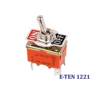 Công Tắc Gạt Đôi E-TEN 1221 15A/250V 2 Chế Độ ON-OFF 4P