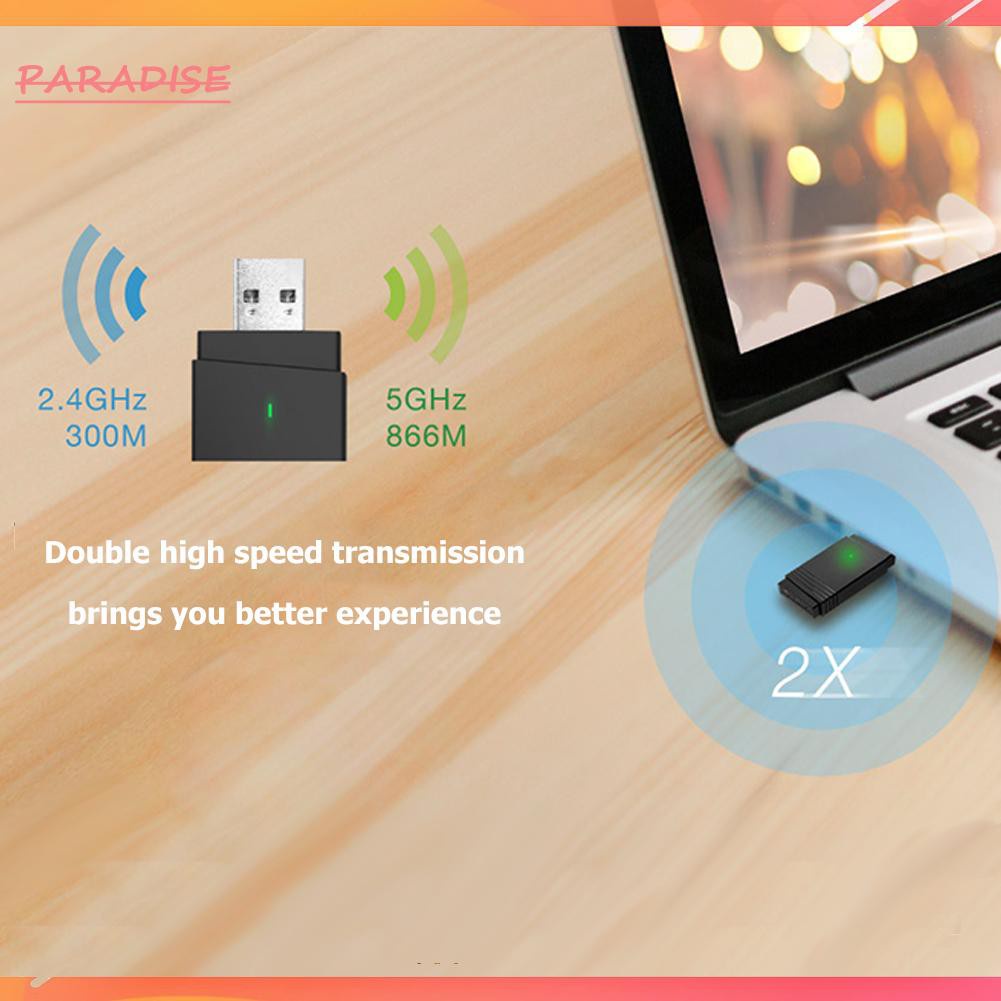 Usb Wifi Không Dây 2.4ghz / 5.8ghz Kết Nối Bluetooth 1300mbps | BigBuy360 - bigbuy360.vn