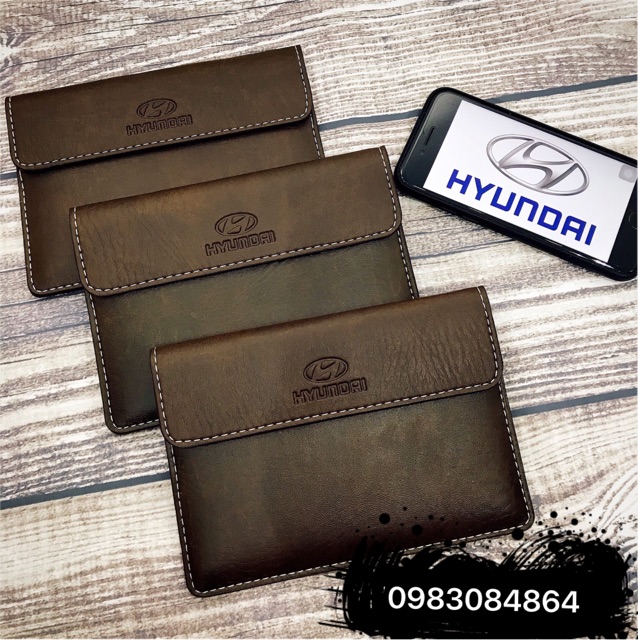 Ví da cao cấp đựng giấy tờ đăng kiểm Nissan