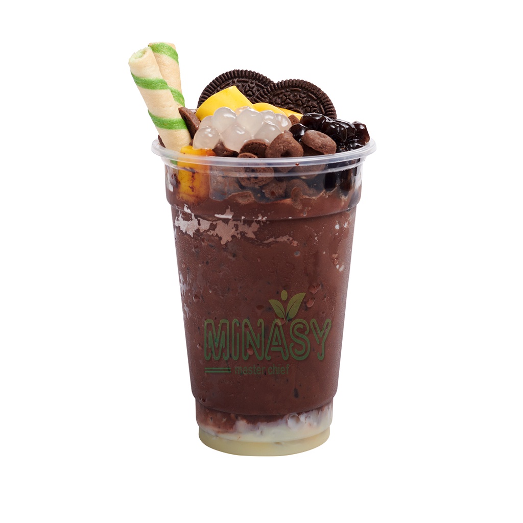 Set Milo dầm trân châu pudding socola trứng cực ngon tự làm - MINASY