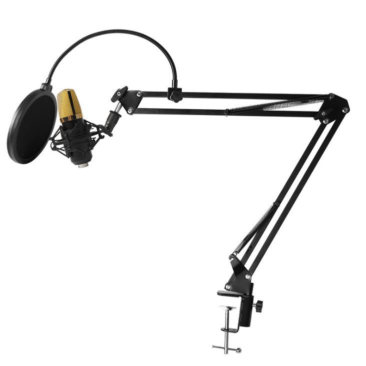 MICROPHONE THU ÂM BM-800 TRỌN BỘ THANH ĐỠ LỌC ÂM