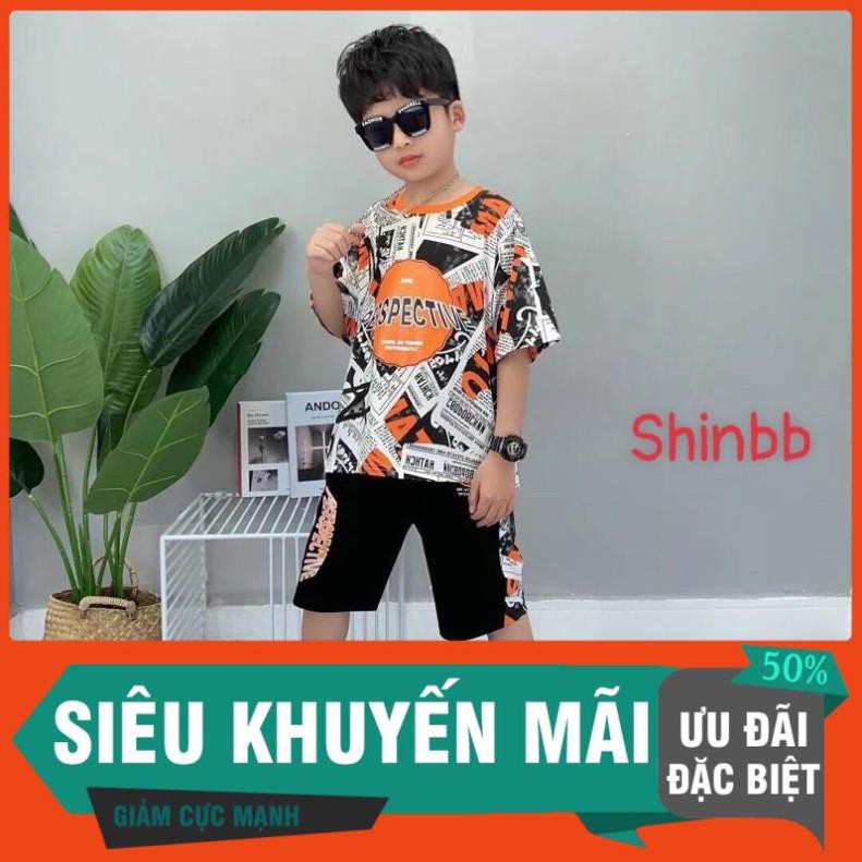 Hàng nhật - Bộ thun bé trai cao câp