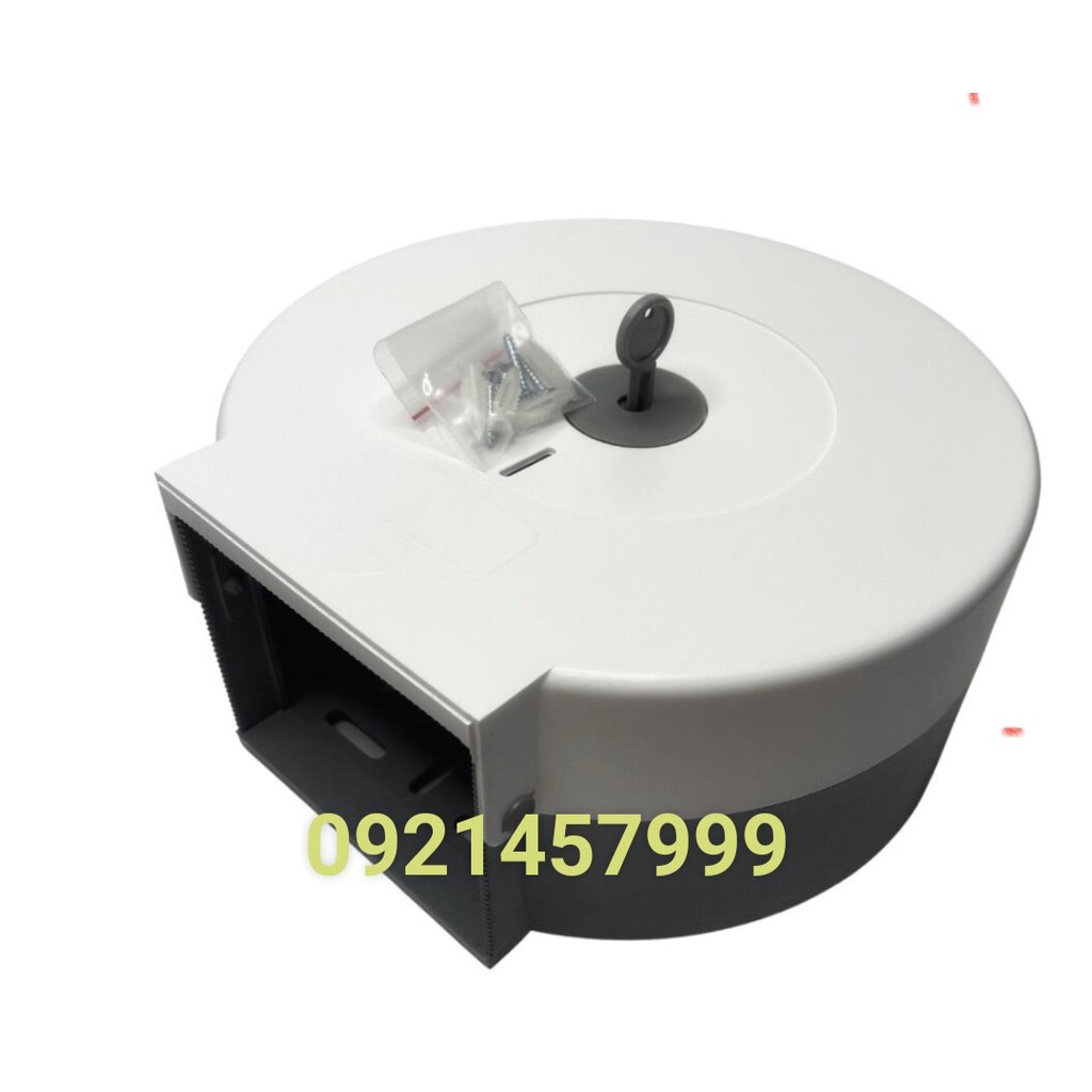 Hộp đựng giấy vệ sinh cuộn lớn - trắng
