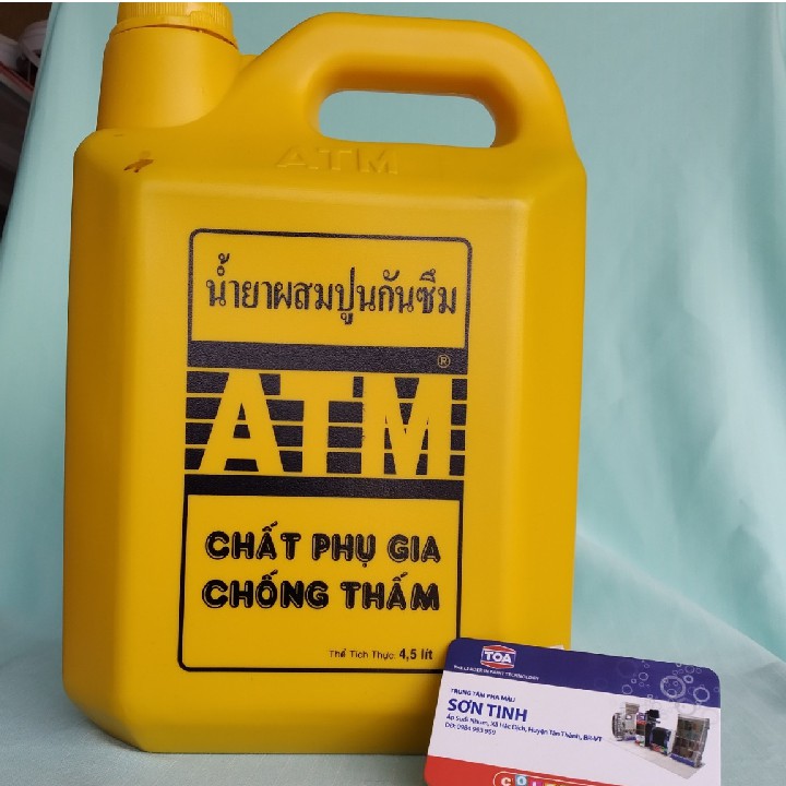 Phụ gia Chống Thấm ATM 4.5L