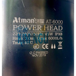 ATMAN AT 10000 AT 8000 AT 6000 Máy Bơm Lọc Nước Hồ cá