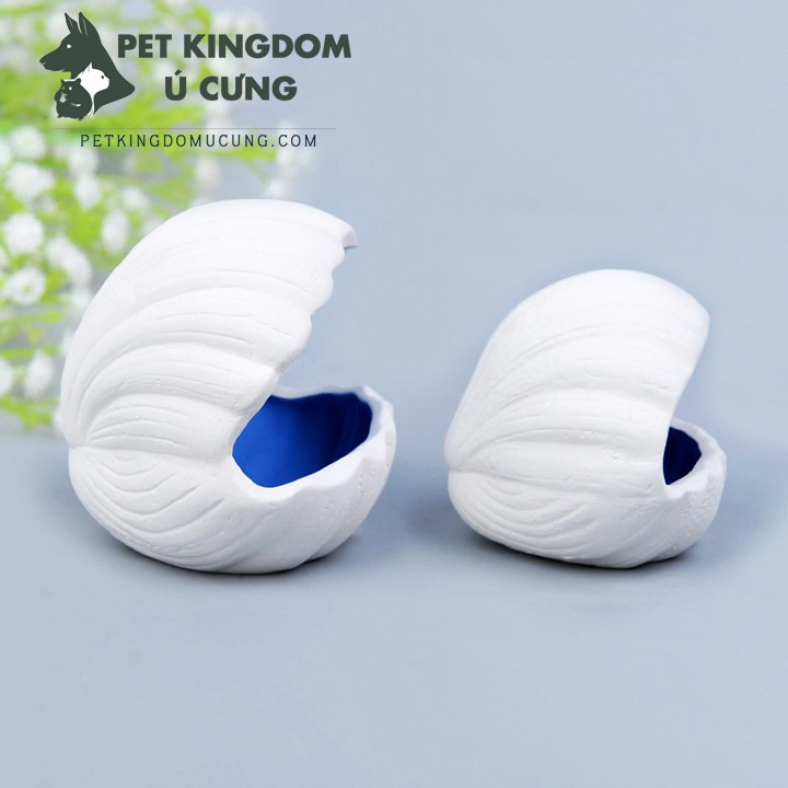 Nhà ngủ vỏ sò cho hamster, sóc, nhím, chinchilla