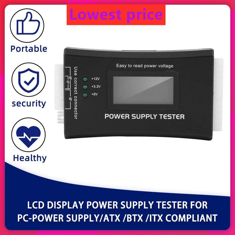 LCD Display Power Supply Tester for PC-power Supply/ATX /BTX /ITX Compliant