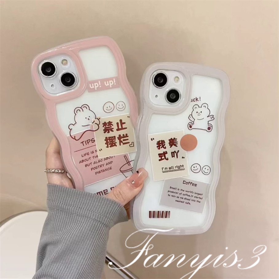 Ốp Điện Thoại Viền Lượn Sóng Trong Suốt Cho iPhone 14 13 12 11 Pro Max X XR Xs Max 8 7 6 6s Plus SE 2020