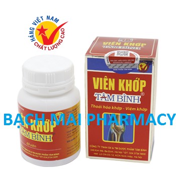 Chính hãng viên khớp tâm bình, hỗ trợ giảm thoái hóa khớp, viêm khớp - ảnh sản phẩm 5