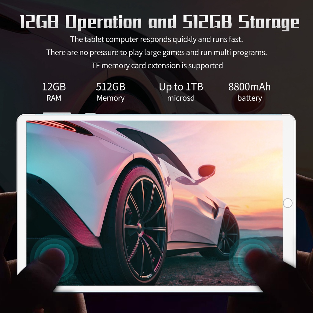 Máy tính bảng Tab s16 Air 8 inch HD nguyên bản Máy tính bảng S16 toàn màn hình Máy tính bảng Android học COD