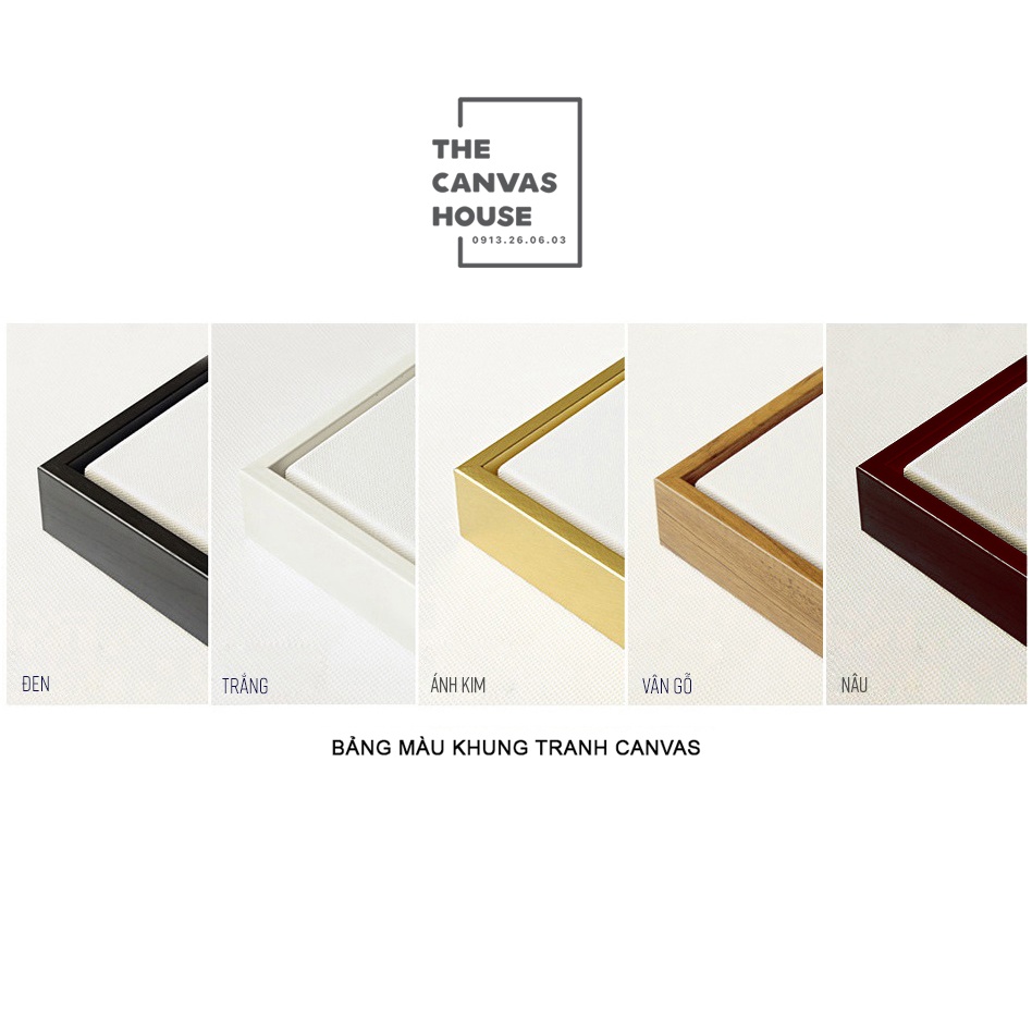 Tranh Canvas Đồng Hoa Tulip Đỏ  - The Canvas House