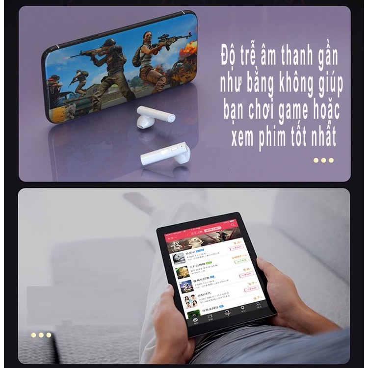 Tai nghe Bluetooth AMOI Air 6 Plus | Hỗ trợ sạc bằng năng lượng mặt trời, chống nước IPX4, nghe nhạc và đàm thoại