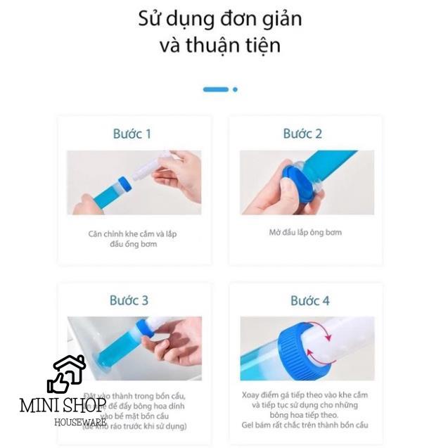 Gel Khử Mùi Bồn Cầu, Gel Tẩy Thơm Toilet Nhà Vệ Sinh Với 7 Mùi Thơm Tự Nhiên